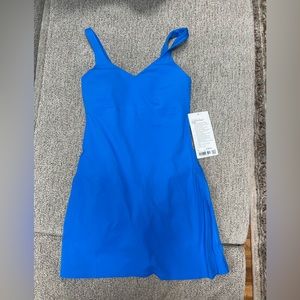 NEW size 4 lululemon align dress pipe dream blue